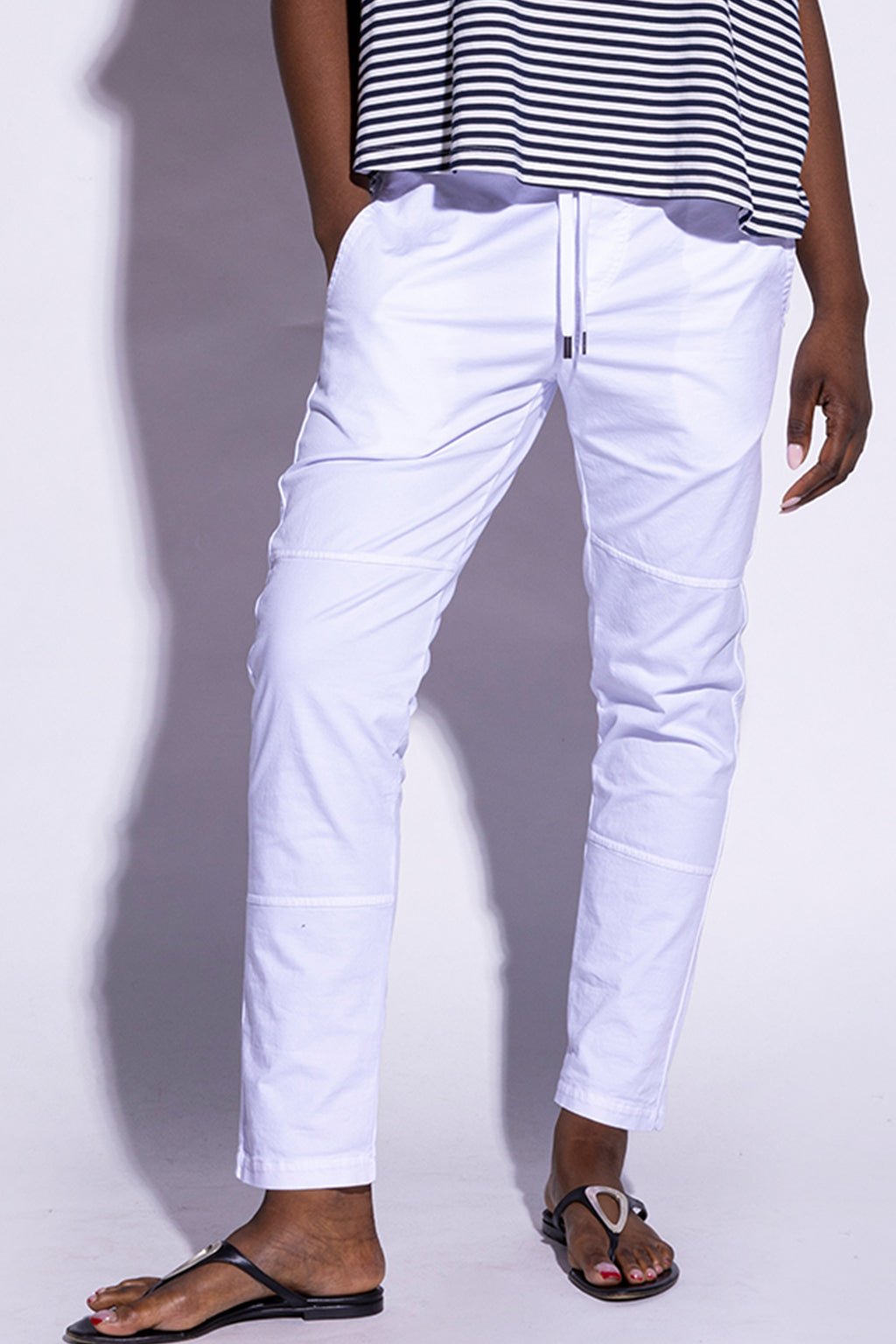 YOU TWO PANT uni - YOU0025 - white