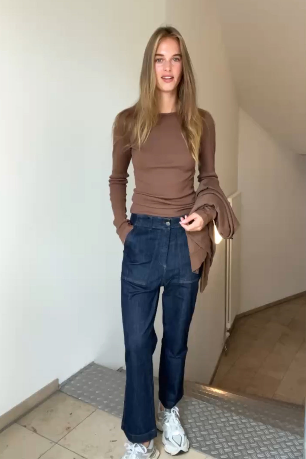 LUNA DENIM PANT - YOU0151 - blue denim
